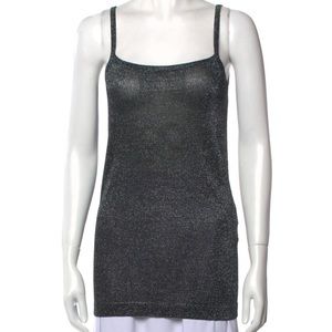 Missoni metallic knit tank top